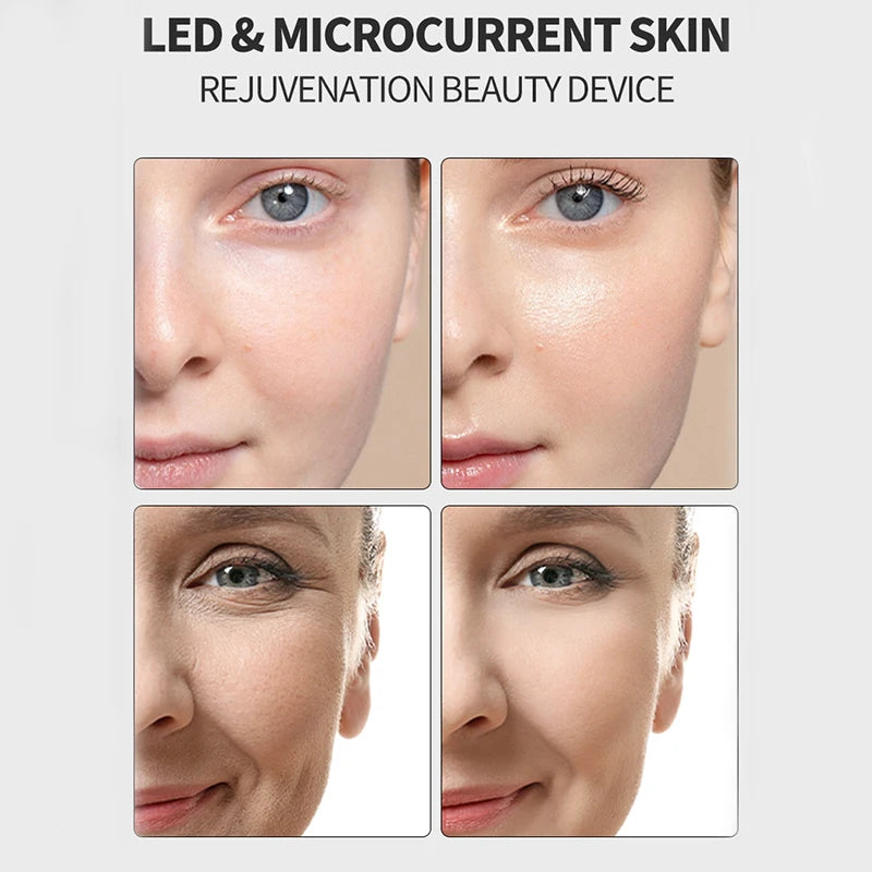 7 Color 6-in-1 Face & Neck Light Therapy Wand