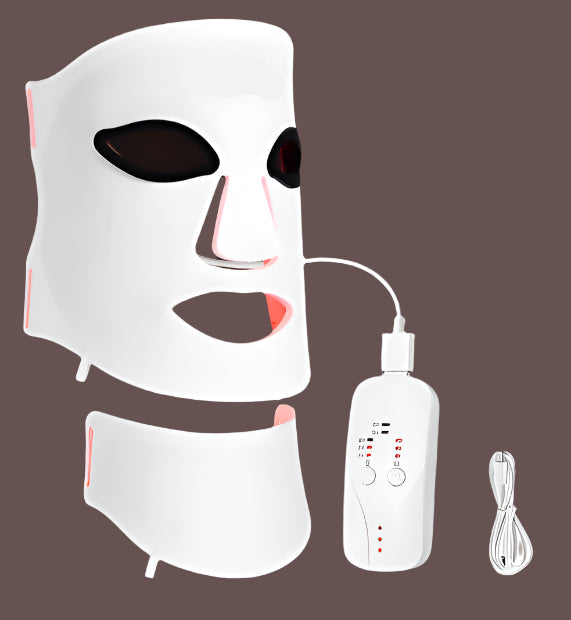 7 Color LED Face and Neck Mask