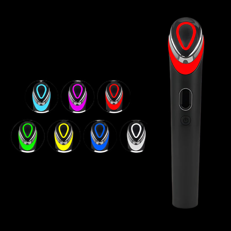 7 Color 6-in-1 Face & Neck Light Therapy Wand