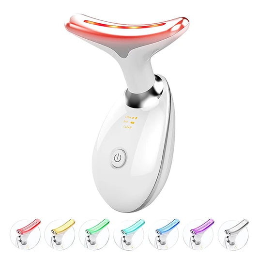 7 Colors Anti-Wrinkle Facial Massager - Neck & Face Beauty Device