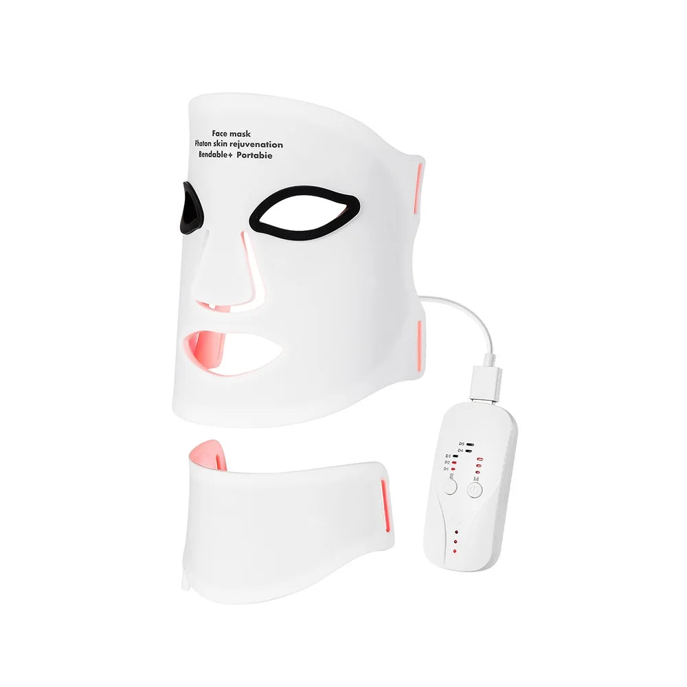 7 Color LED Face and Neck Mask