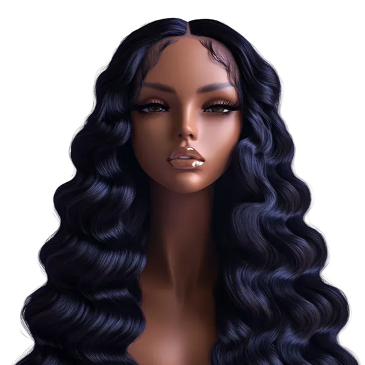 hairDNA Deep Wave Lace Front HD Wig 13X4